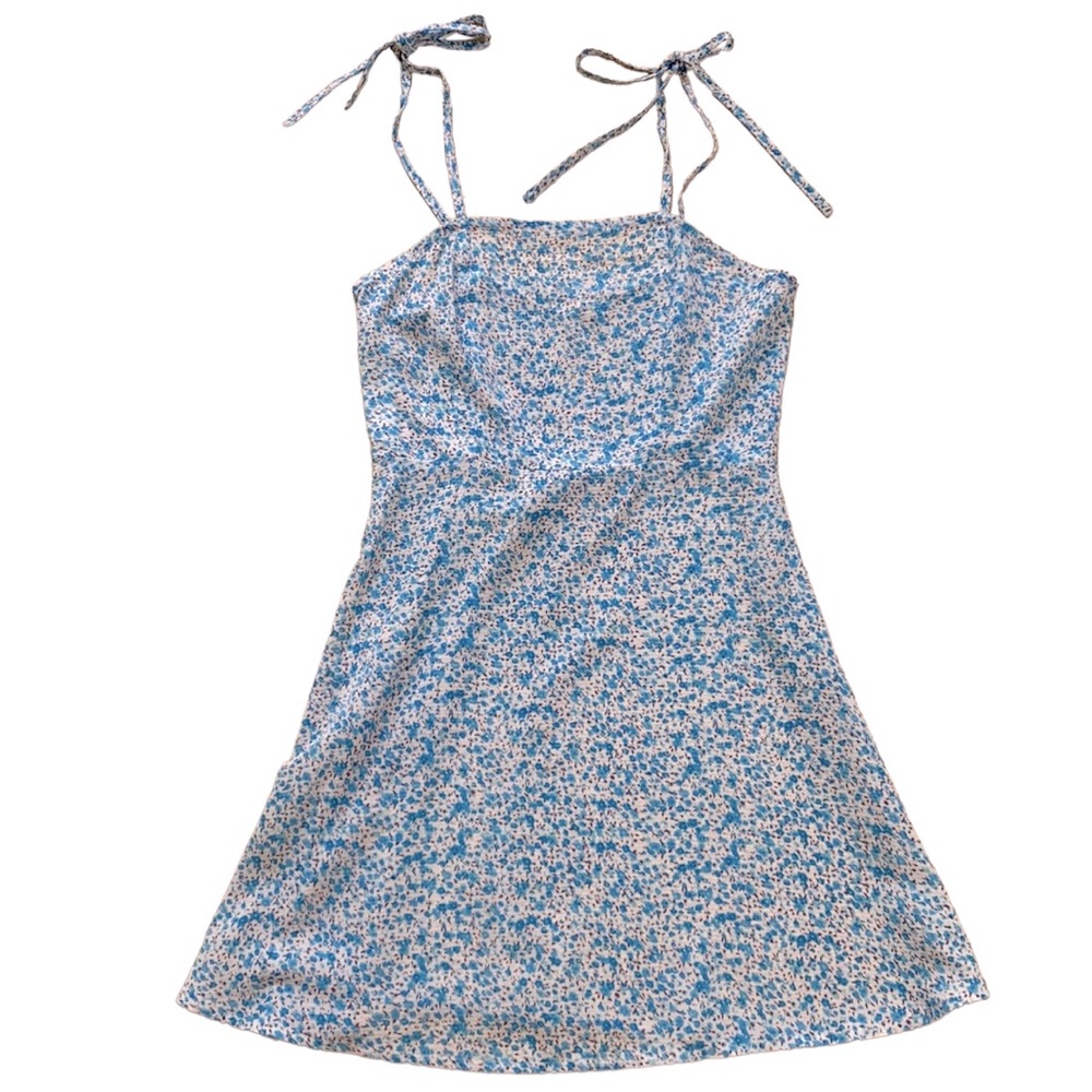 Romwe mini floral dress